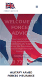 Mobile Screenshot of forcesadvice.com